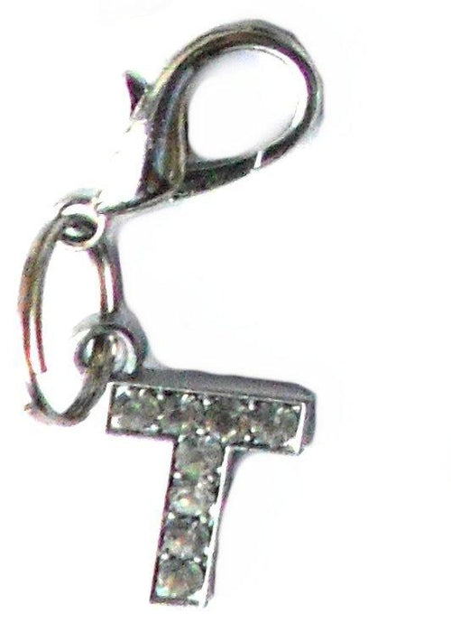A-Z Crystal Letter Pet Charms Salmon Oscar