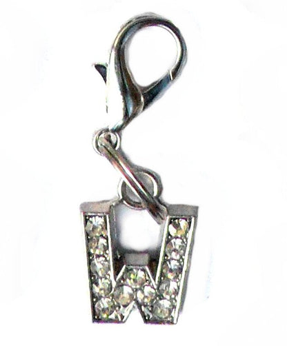 A-Z Crystal Letter Pet Charms Salmon Oscar
