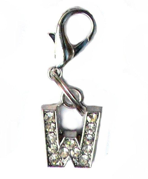 A-Z Crystal Letter Pet Charms Salmon Oscar