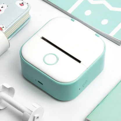 Portable Mini Thermal Label Printer Home Photo Printer Student Wrong Question Printer Bluetooth-compatible Mini Label Printer Price Tag AliExpress