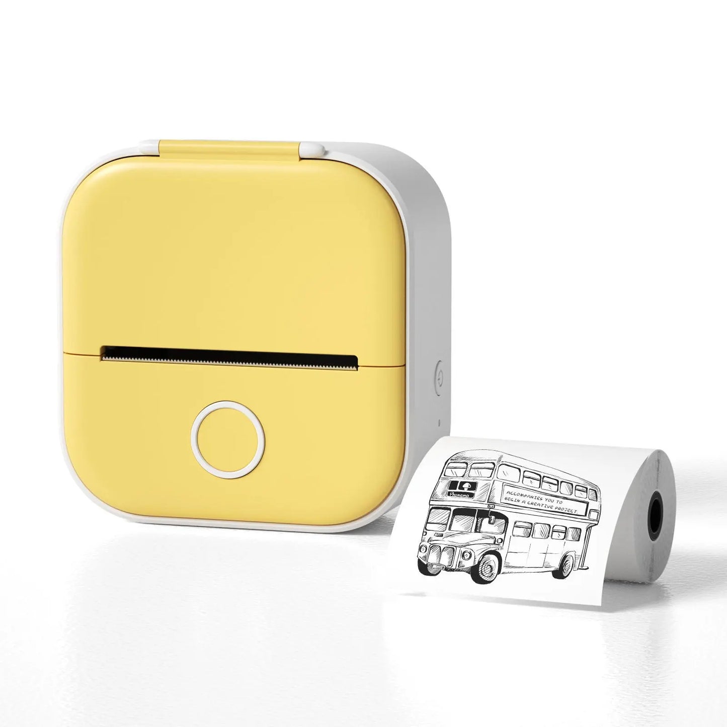 Portable Mini Thermal Label Printer Home Photo Printer Student Wrong Question Printer Bluetooth-compatible Mini Label Printer Price Tag AliExpress