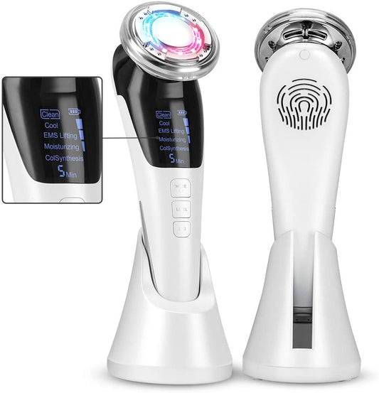 Cosmetic Ultrasonic Device Wrinkle Remover Face Care Teal Simba