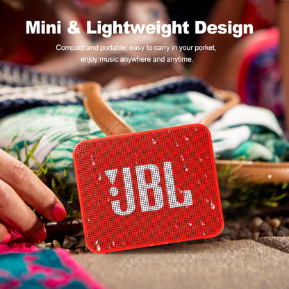 JBL GO 2 Wireless Bluetooth Speaker IPX7 Waterproof With Mic Teal Simba