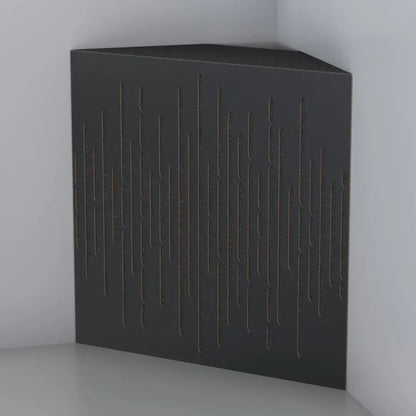 Sound Corner Acoustic Bass Trap "Wave" | Studio Treatment Red Rosemary