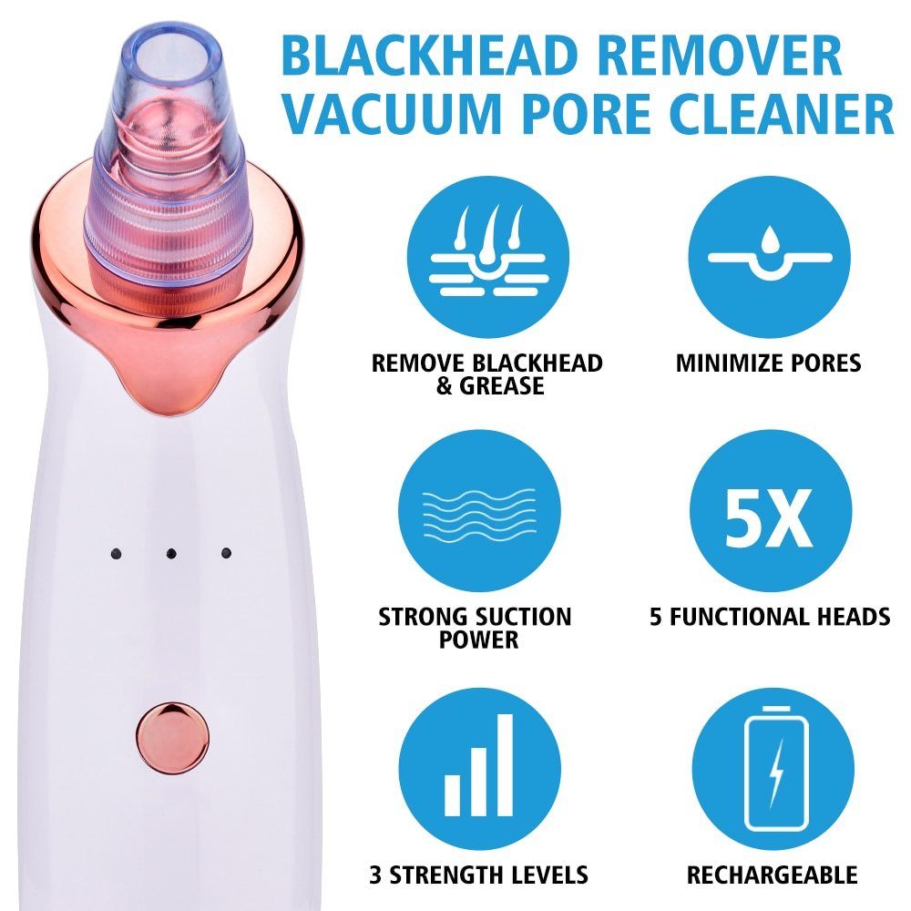Electric Acne Remover Pores Cleaning Apparatus Teal Simba