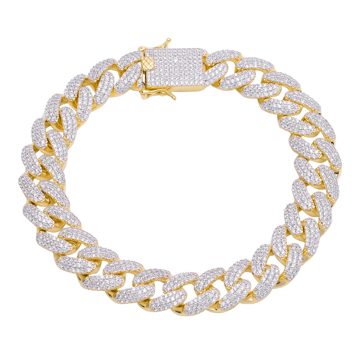 COLT 12 MM Cuban Bracelet | 961771 Lilac Quartz