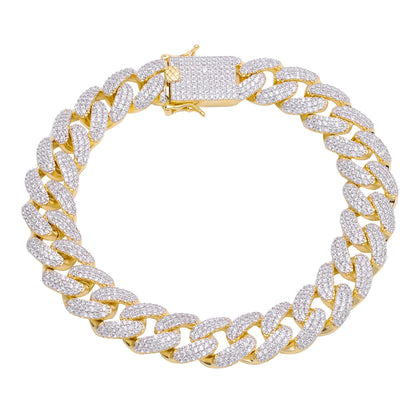 COLT 12 MM Cuban Bracelet | 961771 Lilac Quartz