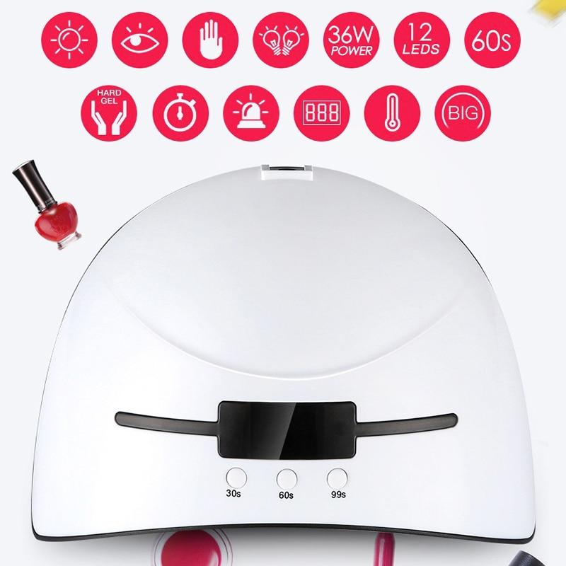 Acrylic Gel UV LED Nail Curing Lamp Yellow Pandora