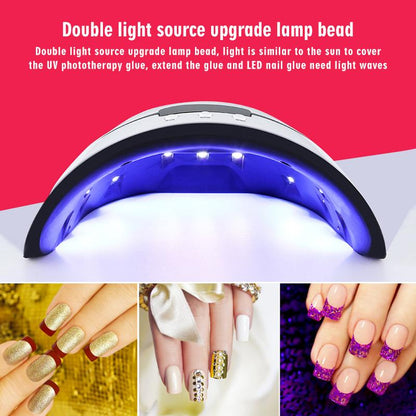 Acrylic Gel UV LED Nail Curing Lamp Yellow Pandora
