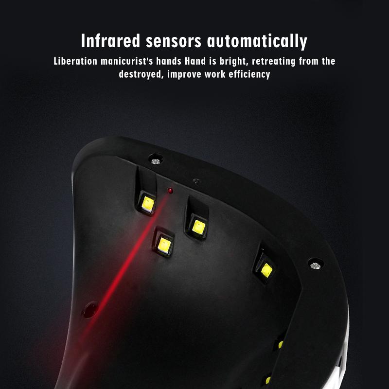 Acrylic Gel UV LED Nail Curing Lamp Yellow Pandora
