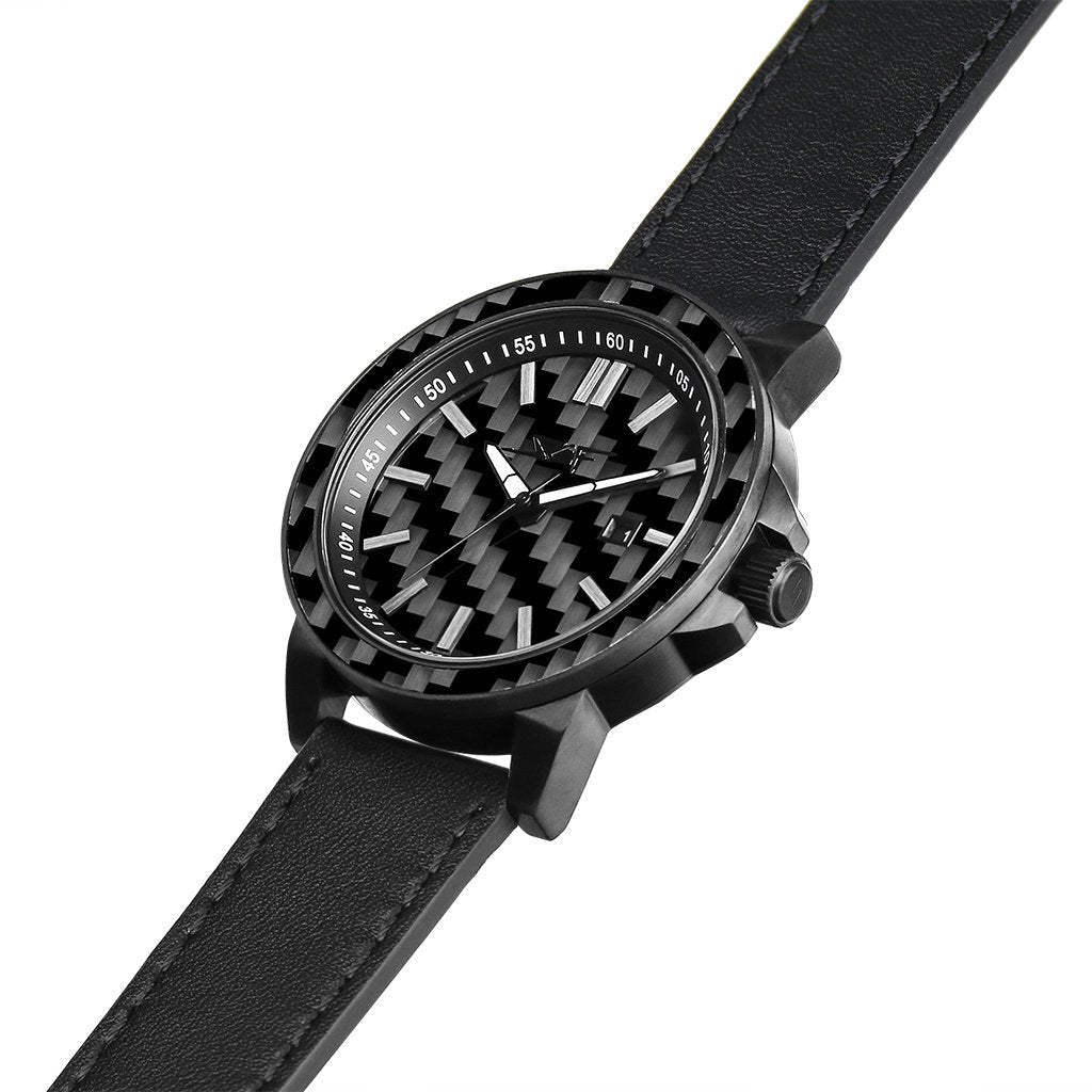 ●STEALTH● APOLLO Series Carbon Fiber Watch Green Angel