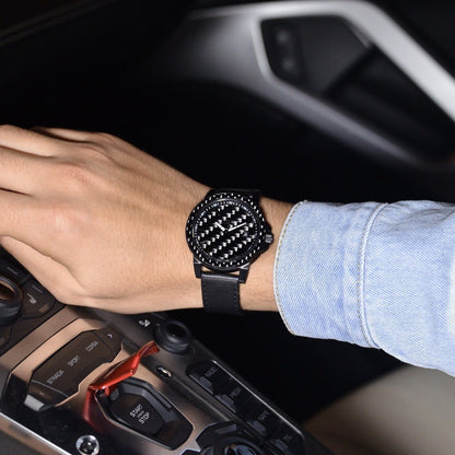 ●STEALTH● APOLLO Series Carbon Fiber Watch Green Angel